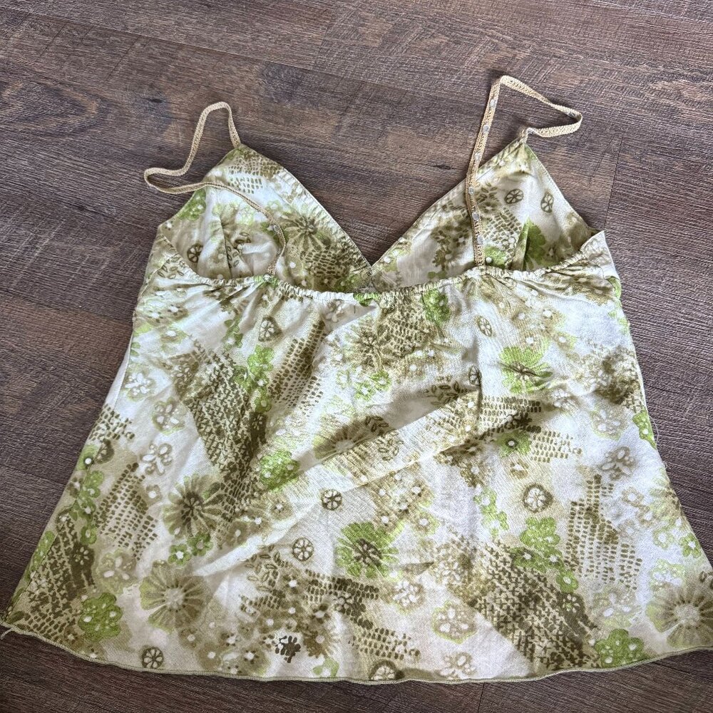 Y2K Boho Daisy Fuentes Tank Top Camisole XL